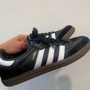 adidas Samba OG Shoes – Black/White/Gum – M4.5/W5.5
